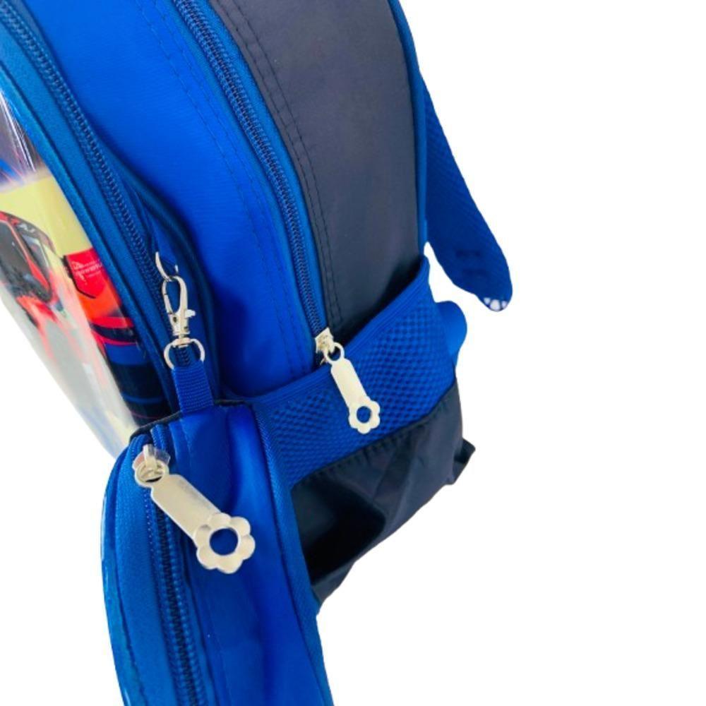Kit Mochila Infantil Com Rodinhas Carros - Completo Para A Volta às Aulas - 4