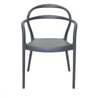 Cadeira Tramontina Grafite com Braços em Polipropileno - 8