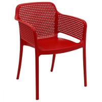 Cadeira Tramontina Gabriela Vermelha Em Polipropileno - 1