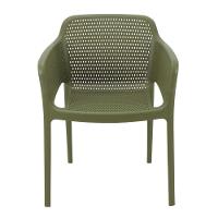 Cadeira Tramontina Gabriela Em Polipropileno E Fibra De Vidro Verde Oliva - 7