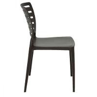 Cadeira Sofia Encosto Horizontal Marrom Tramontina 92237109 - 9