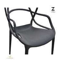 Kit 2 Cadeiras Allegra Leve E Resistente 100% Polipropileno Cor:preto - 3