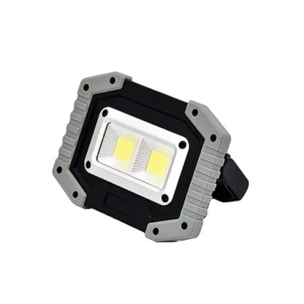 Lanterna Multifuncional Com Bateria Recarregável 8800mah Cinza - 1