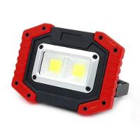 Lanterna Multifuncional Com Bateria Recarregável 8800mah Vermelho - 1