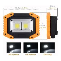 Lanterna Multifuncional Com Bateria Recarregável 8800mah Amarelo - 3