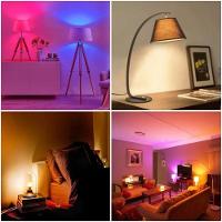 Lâmpada Led Rgb Com Controle Remoto E27 Bivolt - 2