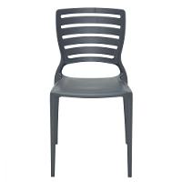 Cadeira Sofia Encosto Horizontal Grafite Tramontina 92237007 - 2