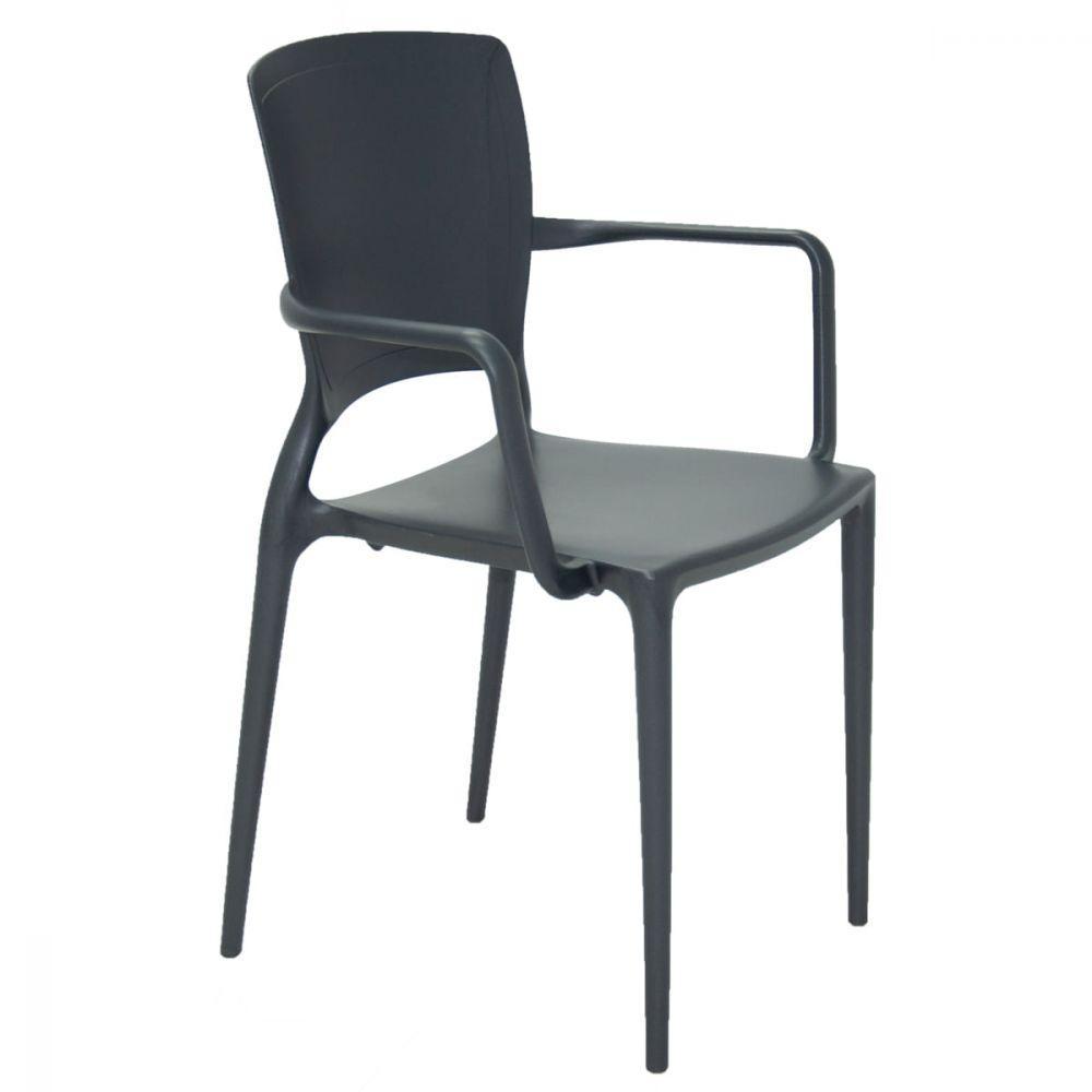 Cadeira Tramontina Sofia com Encosto Fechado - 1