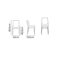 Cadeira Tramontina Alice Em Polipropileno Verde Oliva - 2