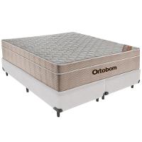 Cama Box Branco E Colchão Airtech Springpocket Molas Ensacadas Queen Ortobom - 1