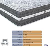 Cama Box Bege E Colchão Black Graphite Molas Ensacadas Casal Anjos - 2