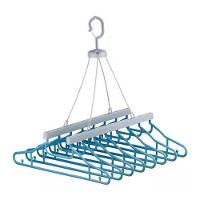 Varal Premium Com 8 Cabides Para Pendurar Camisa E Camiseta