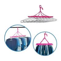 Varal Premium Com 8 Cabides Para Pendurar Camisa E Camiseta - 5