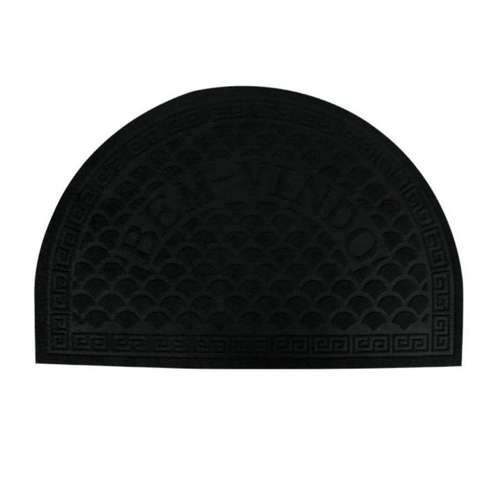 Tapete Meia Lua Capacho Para Porta 37cm X 58cm Casa E Lojas - 4