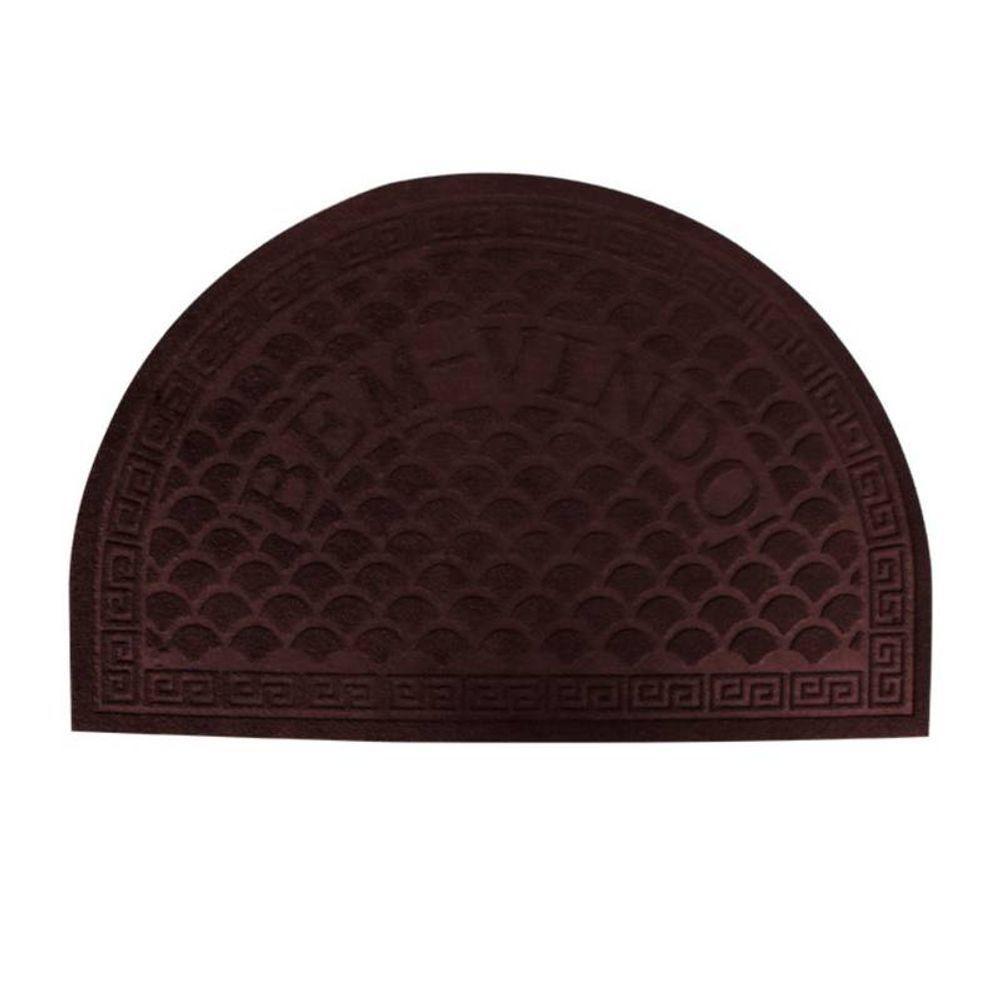 Tapete Meia Lua Capacho Para Porta 37cm X 58cm Casa E Lojas - 5
