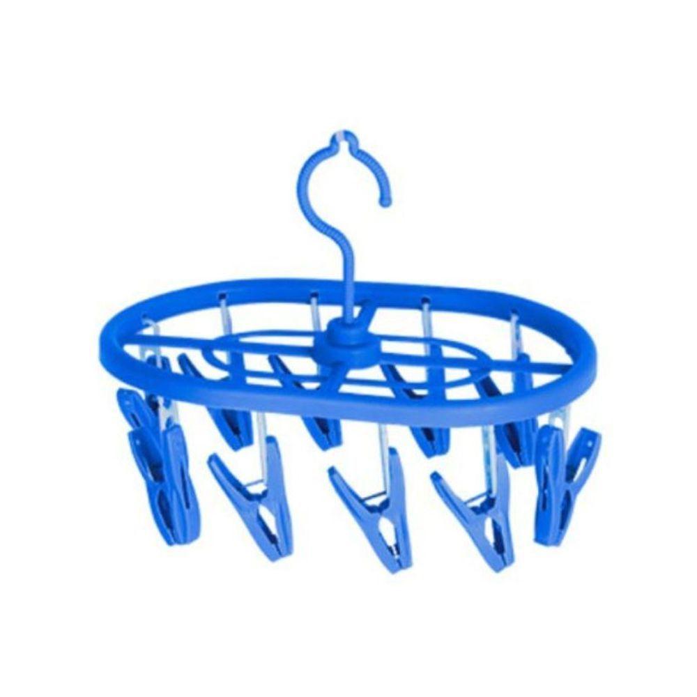 Varal Oval Com 10 Prendedores Para Meias E Roupas íntimas - 3