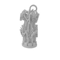 Varal Guarda Chuva Com 16 Prendedores Meias E Roupas Intimas - 4