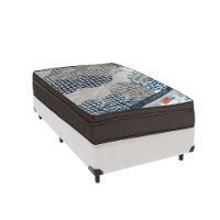 Ortobom Superpocket Solteiro Molas Ensacadas D26 Box Bege Branco - 1