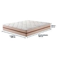 Cama Box Baú Preto E Colchão Classic 22 Cm Molas Ensacadas Queen Anjos - 3