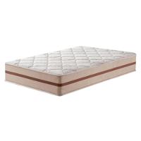 Cama Box Baú Marrom E Colchão Classic 26 Cm Molas Ensacadas Solteiro Anjos - 1