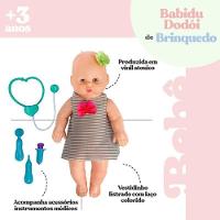 Boneca Babidu Dodói Brincando De Médico Com Acessórios - 2