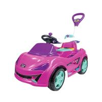 Carrinho De Passeio Infantil Mc Laram Rosa Alça Segurança - 1