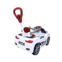 Carrinho De Passeio Infantil Bm Car Branco Alça De Segurança - 3