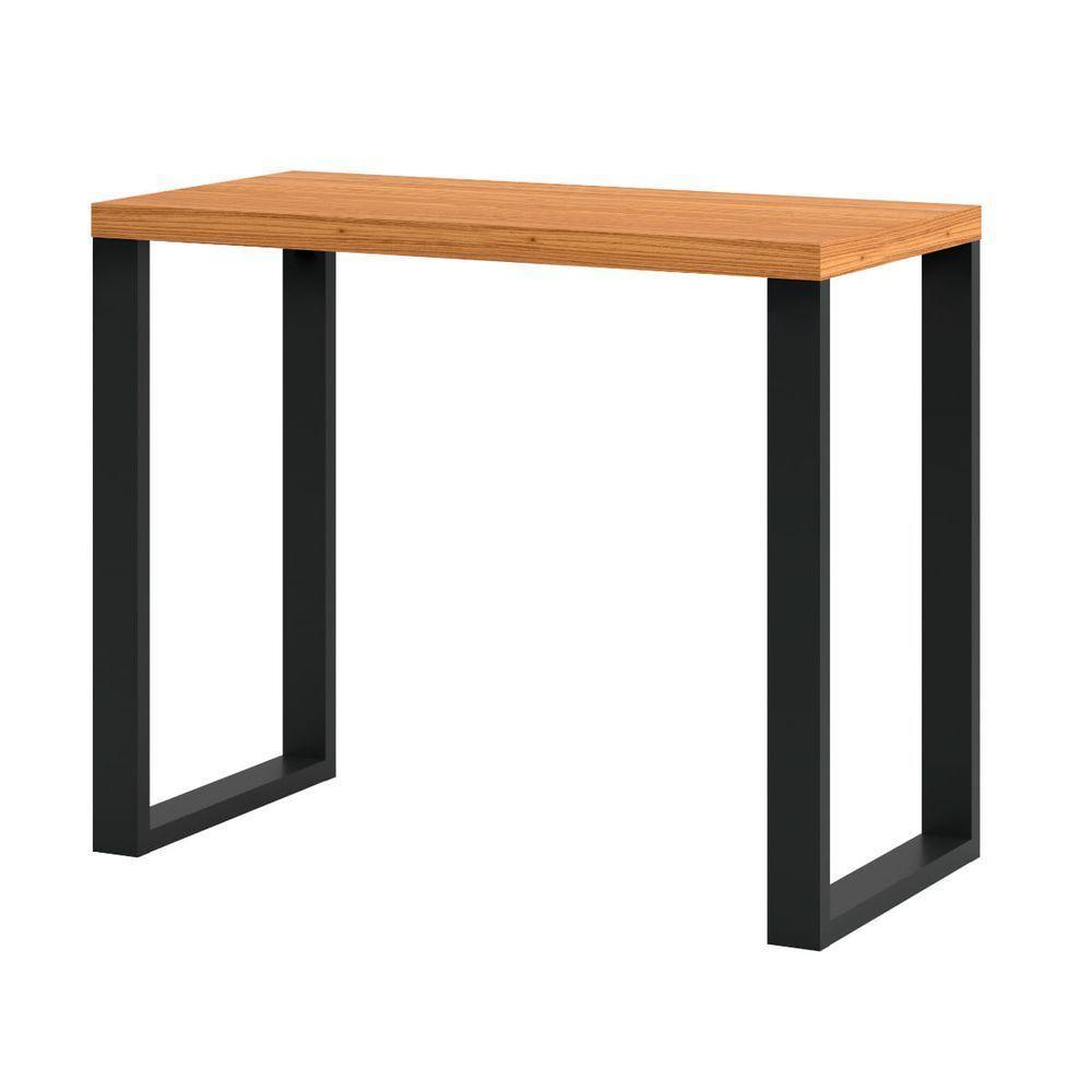 Escrivaninha 89,5x44 Cm Em Mdf F20 Freijó-preto Fosco Dalla Costa - 3