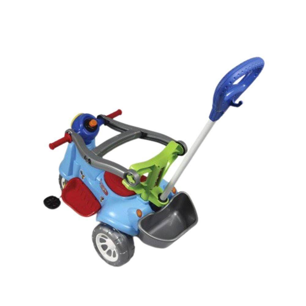 Carrinho Passeio Infantil Triciclo Alça Segurança Velotrol - 2