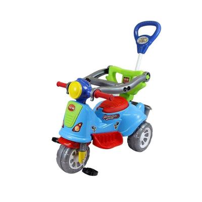 Carrinho Passeio Infantil Triciclo Alça Segurança Velotrol