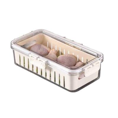 Caixa Organizador Tampa Hermética Com Travas 30,5x7,5x16cm