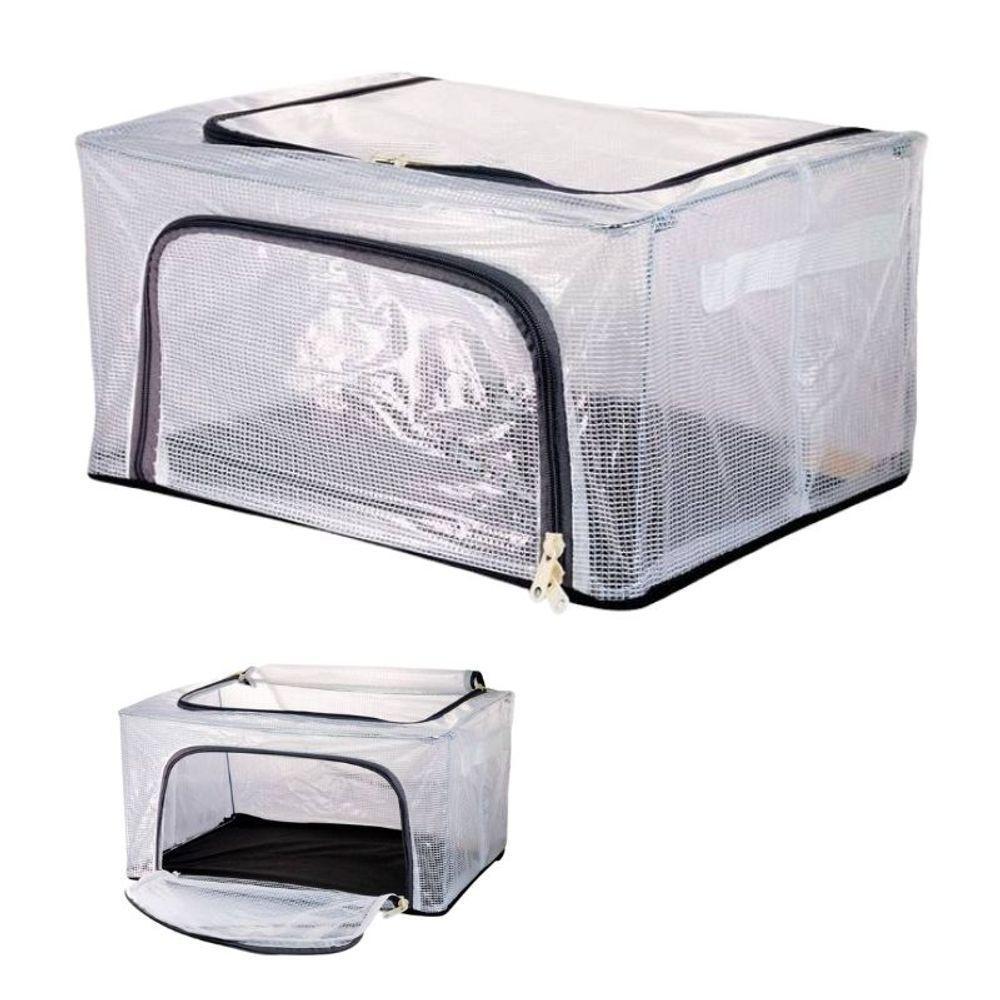 Caixa Organizadora Multiuso 24 Litros 39x29x19cm Empilhável - 1