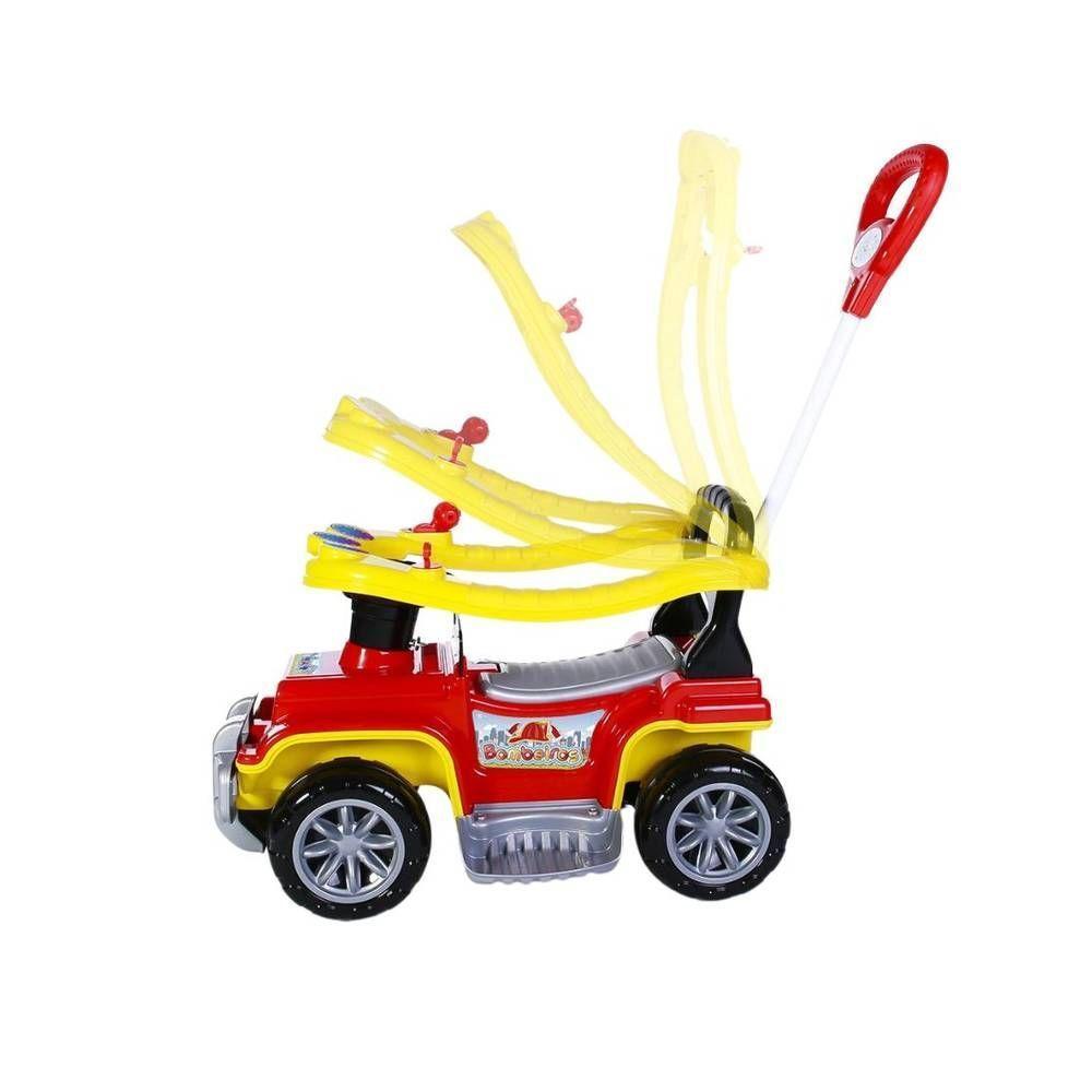 Carrinho De Passeio Infantil Jip Jip Bombeiro Alça Segurança - 3
