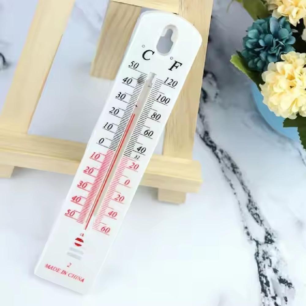 Termometro Ambiente De Parede Casa Sauna Escritório Sitio Interno Externo Analógico Higrômetro Escala °c E °f - 5