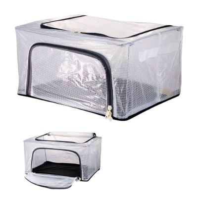 Caixa Organizadora Multiuso 100 Litros 59x41x39cm Empilhável