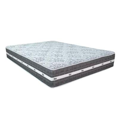 Cama Box Baú Bege E Colchão Black Graphite Molas Ensacadas Queen 158x198x32 Anjos