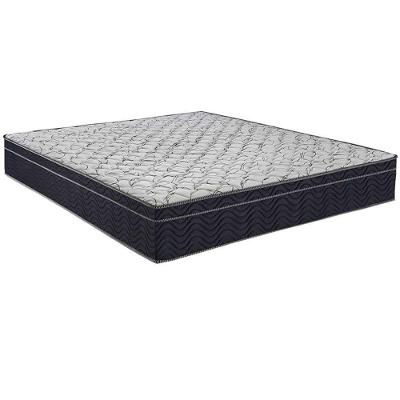 Cama Box Baú Branco E Colchão Airtech 150 Espuma D45 Casal Ortobom