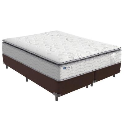 Cama Box Queen E Colchão Molas Ensacadas Amsterdã Probel