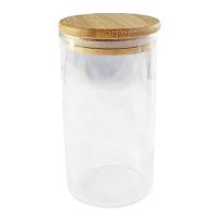 Pote De Vidro 1500ml Hermético Multiuso Com Tampa De Bambu - 6