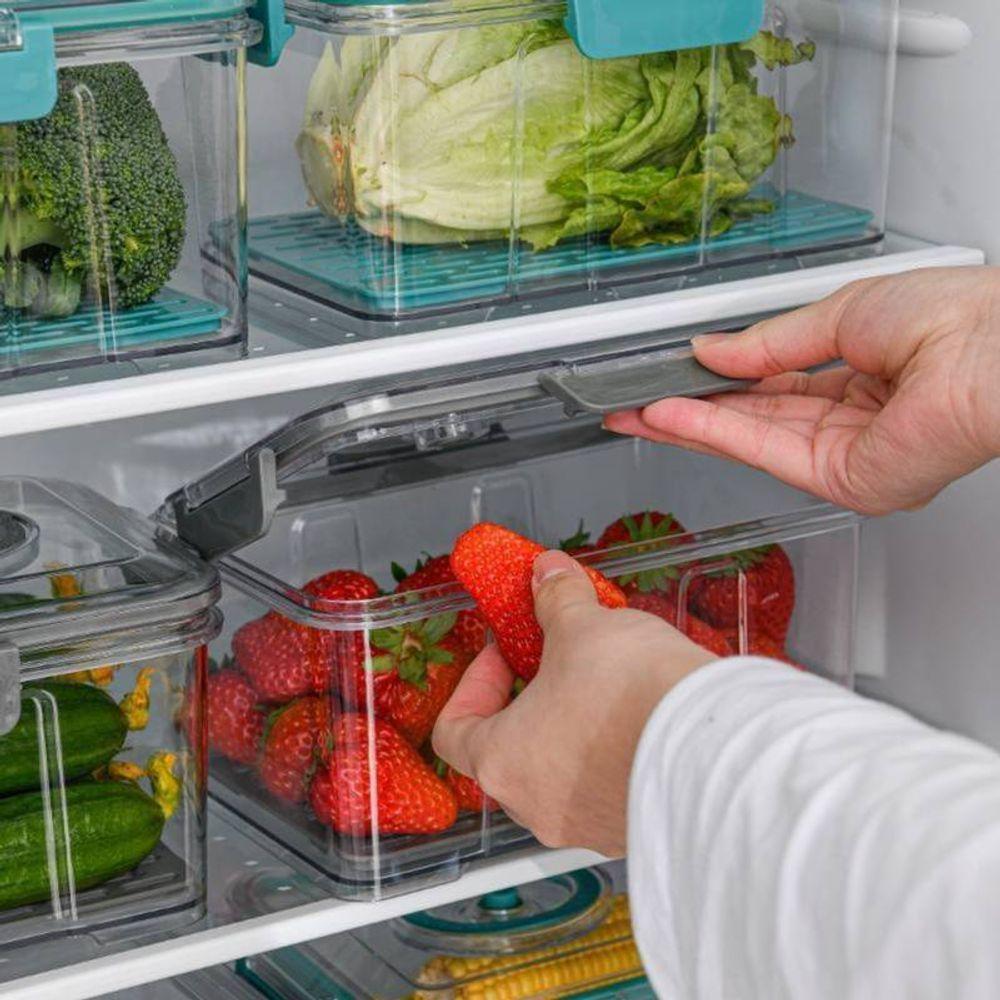 Pote Hermético 02 Litros Com Bomba Para Vedação à Vácuo - 2