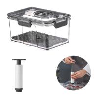 Pote Hermético 02 Litros Com Bomba Para Vedação à Vácuo - 1