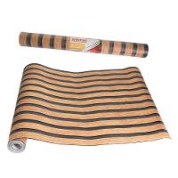 Kit 03 Rolo Com 10 Metros De Papel Adesivo Madeira Listrada