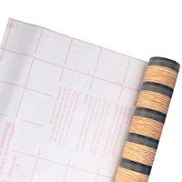 Kit 03 Rolo Com 10 Metros De Papel Adesivo Madeira Listrada - 10