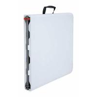 Mesa Branca Dobrável Portátil 1,20 Metros Altura Ajustável - 5