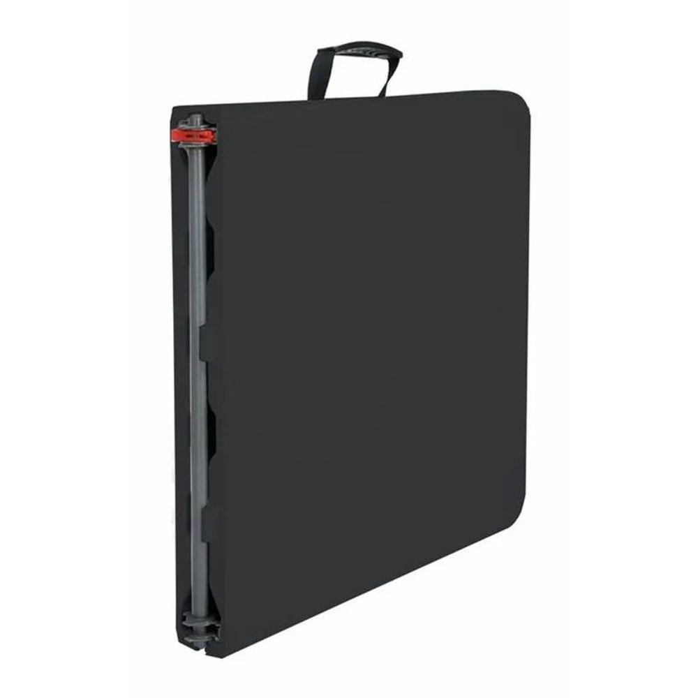 Mesa Preta Dobrável Multiuso 1,20 Metros Altura Ajustável - 5