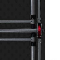 Mesa Preta Dobrável Multiuso 1,20 Metros Altura Ajustável - 3