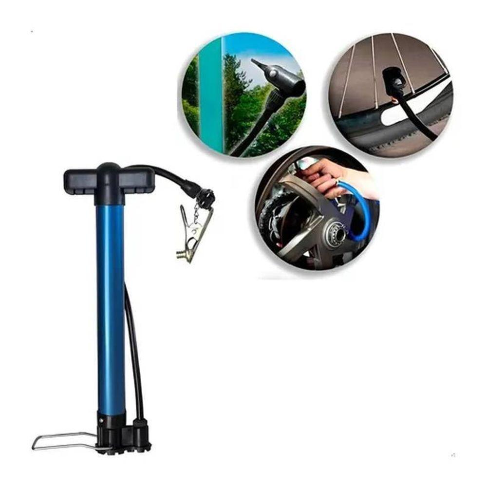 Bomba De Ar 30cm Bolas Balões Colchões Infláveis E Pneus - 2