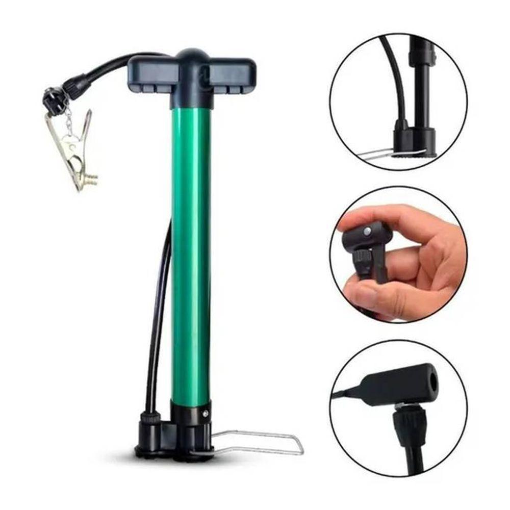 Bomba De Ar 30cm Bolas Balões Colchões Infláveis E Pneus - 6