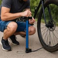 Bomba De Ar 30cm Bolas Balões Colchões Infláveis E Pneus - 5