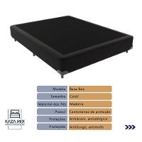 Cama Box Ortobom Iso100 Bege D33 Preto